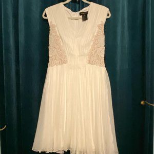 Tadashi Shoji BHLDN illusion lace dress size 6